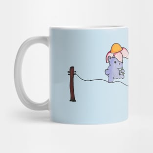 Brave Little Hippo Mug